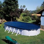 Gre housse d'hiver de piscine ovale 800 x 470/710 x 475 cm