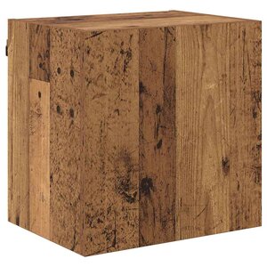 vidaXL Meuble TV mural Bois Ancien 40 5x30x40cm Bois d'ingénierie