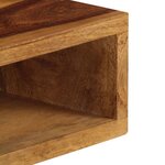 vidaXL Table basse 110x50x35 cm Bois massif