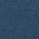 vidaXL Coussin de tête de lit bleu 90 cm tissu
