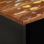 vidaXL Meuble TV 80x33x46 cm bois de récupération et d'ingénierie