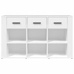 vidaXL Buffet Blanc 100x30x59 5 cm Bois d'ingénierie