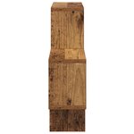 vidaXL Étagère Murale Bois ancien 82 x 15 x 51 cm Bois d'ingénierie