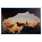 Sous-main Rigide Pvc Personnalisable Kreacover - 37 5x57 5 Cm - Bleu - Exacompta