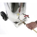 Kerbl Pulvérisateur complet Kalk Inox 39 5 L Acier inoxydable