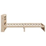 vidaXL Cadre de lit avec tête de lit sans matelas 100x200 cm