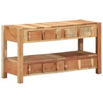 Meuble TV vidaXL 83x33x46 cm en bois massif récupéré
