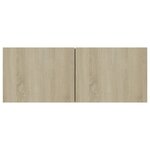 vidaXL Meubles TV 4 Pièces Chêne sonoma 80x30x30 cm Bois d'ingénierie