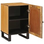 vidaXL Armoire de salle de bain avec étagère Marron 38 x 33 x 58 cm