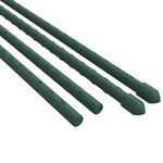 vidaXL Piquets pour plantes de jardin 30 Pièces vert 180 cm acier