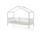 Dallas Lit MH 90 X 200 Blanc +Tente textile Papillon
