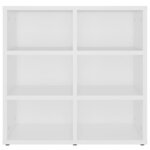 vidaXL Armoire à chaussures Blanc 52 5x30x50 cm