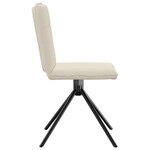 vidaXL Chaises à manger lot de 4 Lin