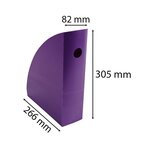 Porte-revues Mag-cube Iderama - Violet - Exacompta