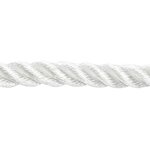 Livin'outdoor Tissu d'ombrage Como Polyester Carré 5x5 m Blanc