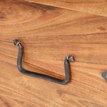 vidaXL Coffre 40x40x40 cm Bois d'acacia solide