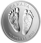 Pièce de monnaie en Argent 10 Dollars g 15.87 Millésime 2025 WELCOME TO THE WORLD