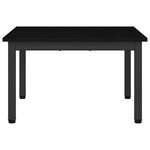 vidaXL Table basse Chêne noir 60 x 50 x 36 cm Bois d'ingénierie