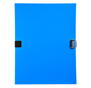 Chemise EXT. PLASTIQUE AVEC RABAT BLEU CL EXACOMPTA