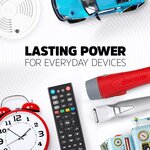 Piles Alcalines Energizer Power AA/LR6, pack de 16