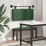 vidaXL Tête de lit suspendue Tissu en velours côtelé