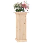 vidaXL Support à fleurs 40x40x90 cm Bois de pin solide