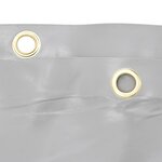 vidaXL Bâche gris Ø 2 m 650 g/m²