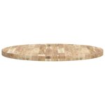 vidaXL Dessus de table rond Ø90x4 cm bois massif d'acacia