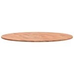 vidaXL Dessus de table Ø90x1 5 cm rond bois massif de hêtre