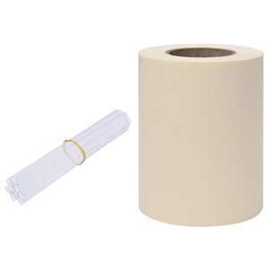 vidaXL Écran d'intimité de jardin PVC 70x0 19 m Crème