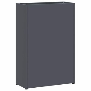 vidaXL Porte-parapluie avec stockage Anthracite 28 x 12 x 41 cm Acier
