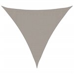 vidaXL Voile d'ombrage 160 g/m² triangulaire 3 6x3 6x3 6 m PEHD