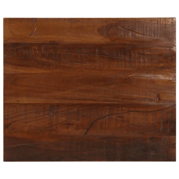 vidaXL Dessus de table 60x50x3 8 cm rectangulaire bois massif récupéré