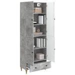 vidaXL Ensemble de Meubles 2 Pièces Bois d'ingénierie
