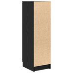 vidaXL Meuble à chaussures avec étagère Chêne noir 29.5 x 35 x 101 cm