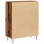 vidaXL Buffet vieux bois 69 5x34x90 cm bois d'ingénierie