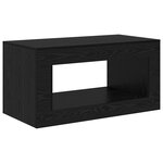 vidaXL Chêne Noir