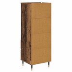 vidaXL Haut Armoire Bois Ancien 40 x 36 x 110 cm Bois d'ingénierie