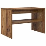 vidaXL Meuble TV Bois ancien 60 x 35 x 40 cm Bois d'ingénierie