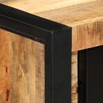 vidaXL Armoire de console 90x35x75 cm bois de manguier massif brut