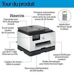 Imprimante HP OfficeJet Pro 9135e Tout-en-un Couleur Recto Verso  3 mois Instant Ink inclus avec HP+