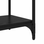vidaXL Bibliothèque Chêne noir 40 x 33 x 71 cm Bois d'ingénierie