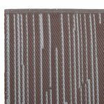 vidaXL Tapis d'extérieur marron 80x250 cm PP