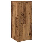 vidaXL Bureau de réception vieux bois 180x50x103 5cm bois d'ingénierie