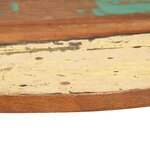 vidaXL Dessus de table rond 40 cm 15-16 mm Bois de récupération