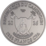 Monnaie SEAL Above the Surface 1 Oz Argent 1000 Francs Cameroon 2026 (PRÉCOMMANDE)