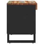 vidaXL Meuble TV 60x33x43 5 cm bois massif de récupération