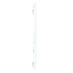 vidaXL Tête de lit murale Blanc 204x3x60 cm Bois massif de pin