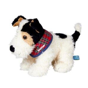 Coppenrath Verlag 16934 - Peluche chiot Fox Terrier Boomer - Blanc Noir