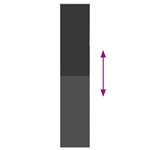 vidaXL Store enrouleur occultant largeur du tissu 55 7 cm polyester